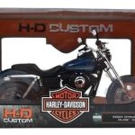 Moto Dyna Super Glide Sport Harley Davidson 1/12 Maisto Color Azul