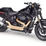 Moto Harley-davidson Fat Bob 114 2022  Escala 1:18 Maisto