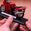 De Colección Moto A Escala 1:18 Honda Cbr1100xx, 12cm Aprox - Imagen 3