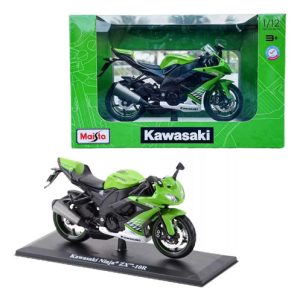 Original Moto Escala 1:12 Kawasaki Ninja Zx-10r Con Soporte