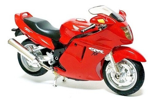 De Colección Moto A Escala 1:18 Honda Cbr1100xx, 12cm Aprox