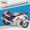 Original 1:12 Moto Suzuki Hayabusa A Escala - Imagen 3