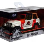Jeep Wrangler Jurassic Park Escala 1:32 Apertura De Puertas