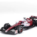 F1 Alfa Romeo #77 Valtteri Bottas Escala 1:43 Con Cupula