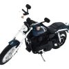 Moto Dyna Super Glide Sport Harley Davidson 1/12 Maisto Color Azul - Imagen 2