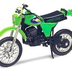 Original Moto A Escala 1:18 Kawasaki Kdx250