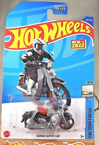 Hot Wheels Factory Fresh Vehículo Honda Super Cub