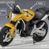 Moto A Escala Honda Hornet De Colección 1:18 - Imagen 2