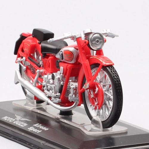 Moto A Escala 1:24 Guzzi Airone Sport De Colección