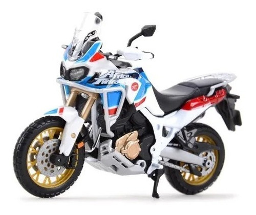 Motocicleta Escala 1:18 Honda Africa Twin Adventura