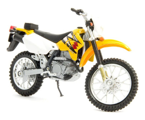 Motocicleta Colección 1:18 Suzuki  Dr-z400 Con Base