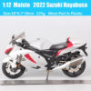 Original 1:12 Moto Suzuki Hayabusa A Escala - Imagen 4