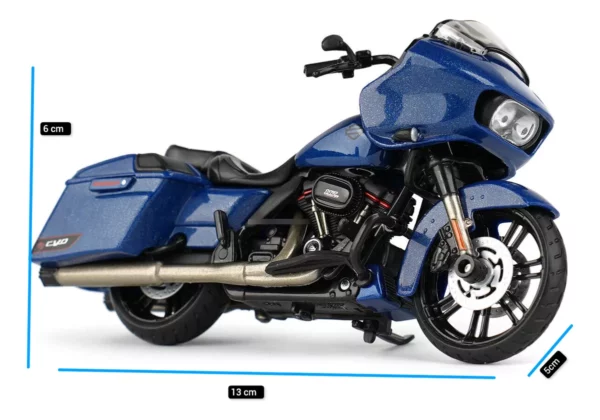 Original 1:18 Harley Davidson 2022 Cvo Road Glide - Imagen 3