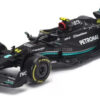 MERCEDES W14 E Performance #44 Lewis Hamilton color negro escala 1:43 - Imagen 3