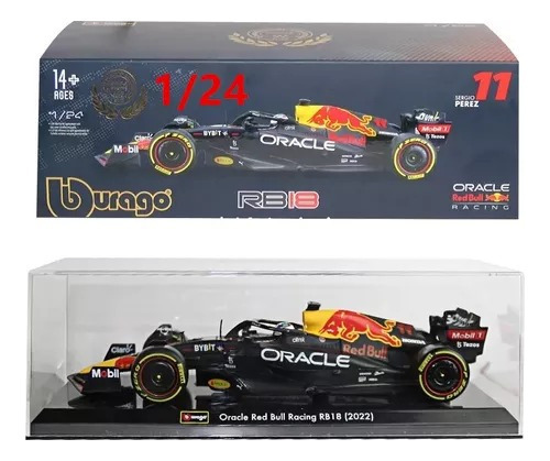 RB18 RedBull Racing Checo Peréz edición escala 1:24