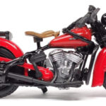 Moto De Colección A Escala Indian Chief Año 1945