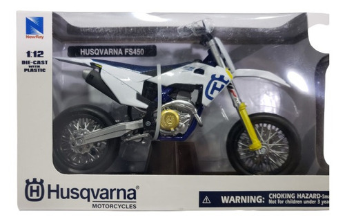 HUSQVARNA New-Ray Fs 450 color azul escala 1:12