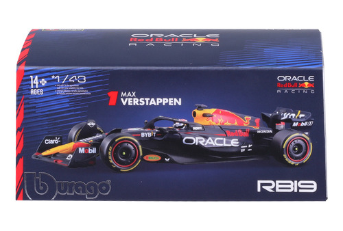 RB19 Redbull Racing Max Verstappen Formula 2023 escala 1:43