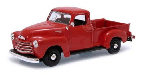 CHEVROLET 1950 Pick-up 3100 rojo escala 1:25