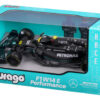 MERCEDES W14 E Performance #44 Lewis Hamilton color negro escala 1:43 - Imagen 4