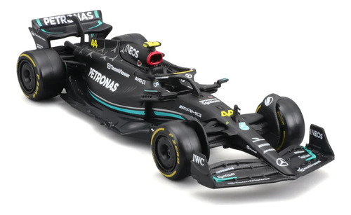 MERCEDES W14 E Performance #44 Lewis Hamilton color negro escala 1:43