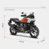 Moto Harley Davidson Pan America 1250 escala 1:18 - Imagen 3