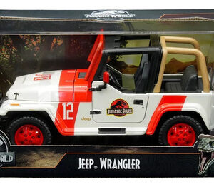 JURASSIC WORLD Jeep Wrangler escala 1:24