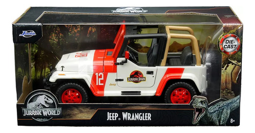 JURASSIC WORLD Jeep Wrangler escala 1:24