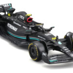 MERCEDES W14E Performance #44 Lewis Hamilton color negro escala 1:43