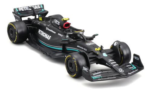 MERCEDES W14E Performance #44 Lewis Hamilton color negro escala 1:43