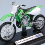 Moto A Escala Kawasaki Kx250  De Colección