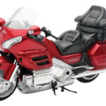Moto Escala Honda Goldwing Escala 1:12 20cm + Envio