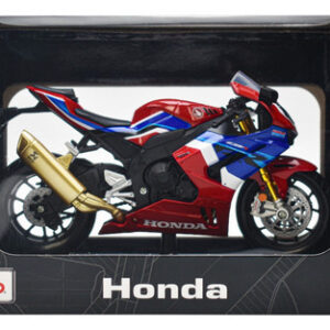 Motocicleta Honda Cbr 1000r Fireblade Sp Escala 1:12 Maisto Color Rojo/azul