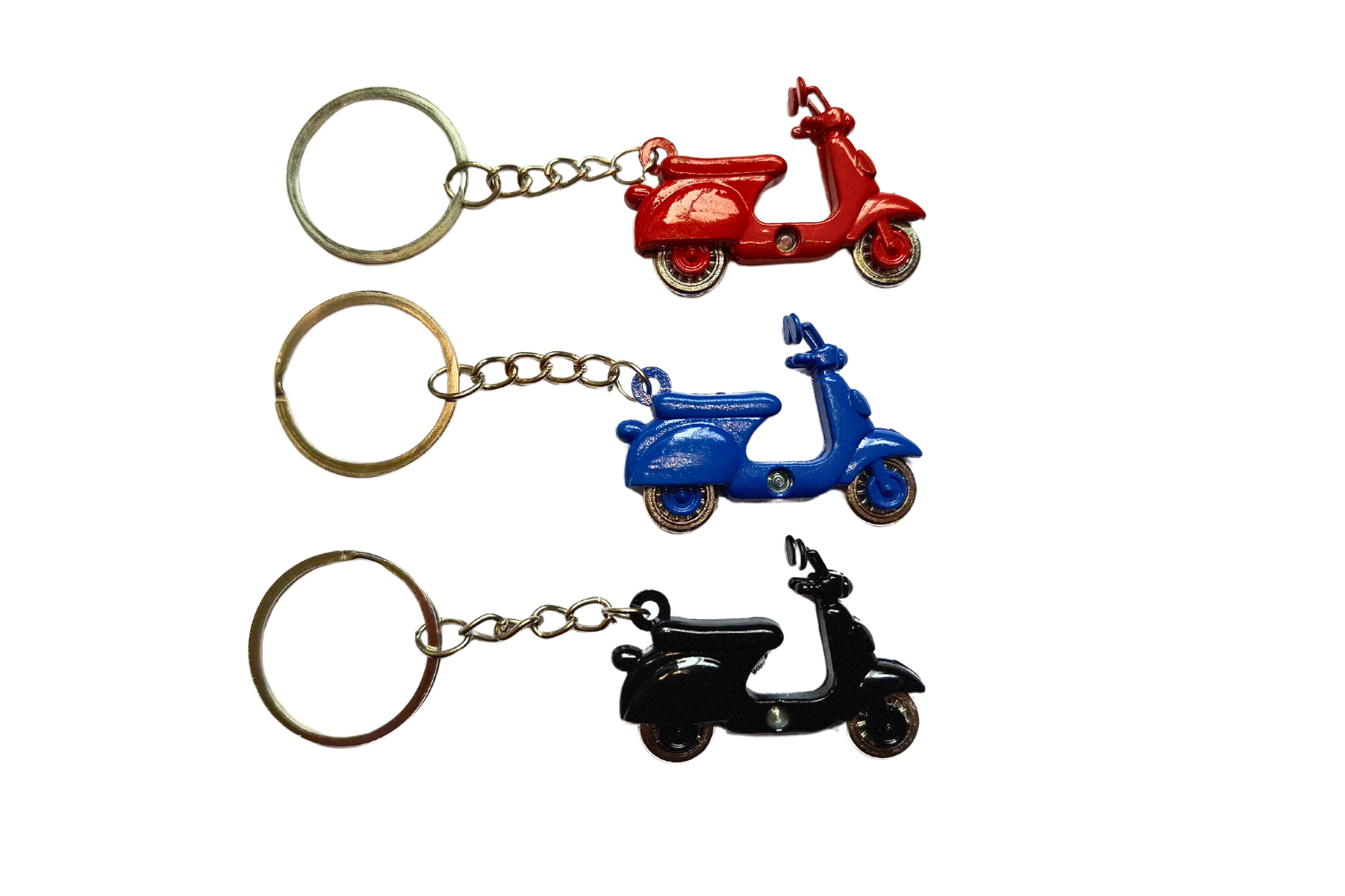 Llavero metálico motos vespa