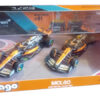 MCLAREN Mcl60 Norris & Piastri en metal escala 1:43 - Imagen 2