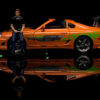 TOYOYA Supra Brian E 1995 Rápidos y Furiosos escala 1:18 - Imagen 3