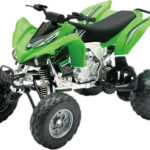 Moto Kawasaki Kfx 450r Atv   Escala 1:12