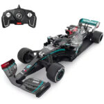 MERCEDEZ AMG Rastar color negro con control remoto 32 cm – escala 1:18