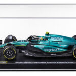 ASTON MARTIN Amr23 #14 Alonso 2023 con cubierta acrílica escala 1:43