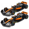 MCLAREN Mcl60 Norris & Piastri en metal escala 1:43
