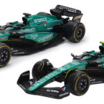 ASTON MARTIN Alonso y Stroll en metal escala 1:43