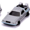 VOLVER AL FUTURO Hollywood Rides Set Nano 3 autos - Imagen 3