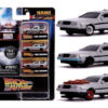 VOLVER AL FUTURO Hollywood Rides Set Nano 3 autos