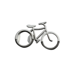 Destapador bebidas/cervezas bicicleta metálico
