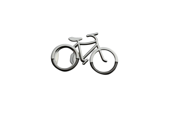 Destapador bebidas/cervezas bicicleta metálico