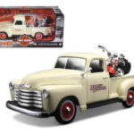 Moto 1950 Chevy 3100 + Harley Davidson Heritage Springer 2001