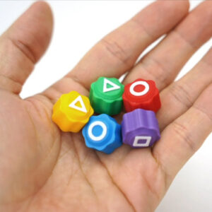 Set Dados Gonggi Squid Game Juego Del Calamar
