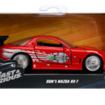 Auto Mazda RX-7 de Dom – Fast & Furious 1:24