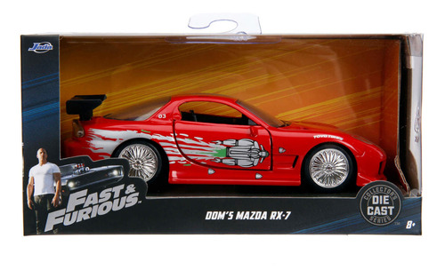 Auto Mazda RX-7 de Dom – Fast & Furious 1:24