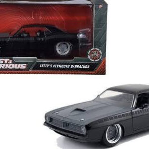 Auto Plymouth Barracuda de Letty - Fast & Furious 1:32